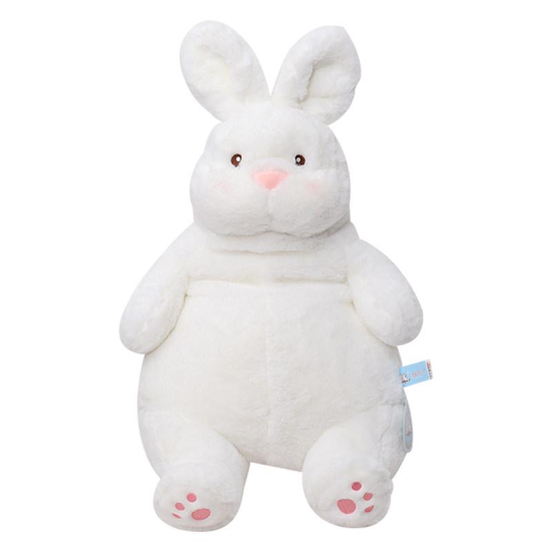 Cute White Rabbit Plush Toy - Pillow and Bedtime Doll Gift for Girls