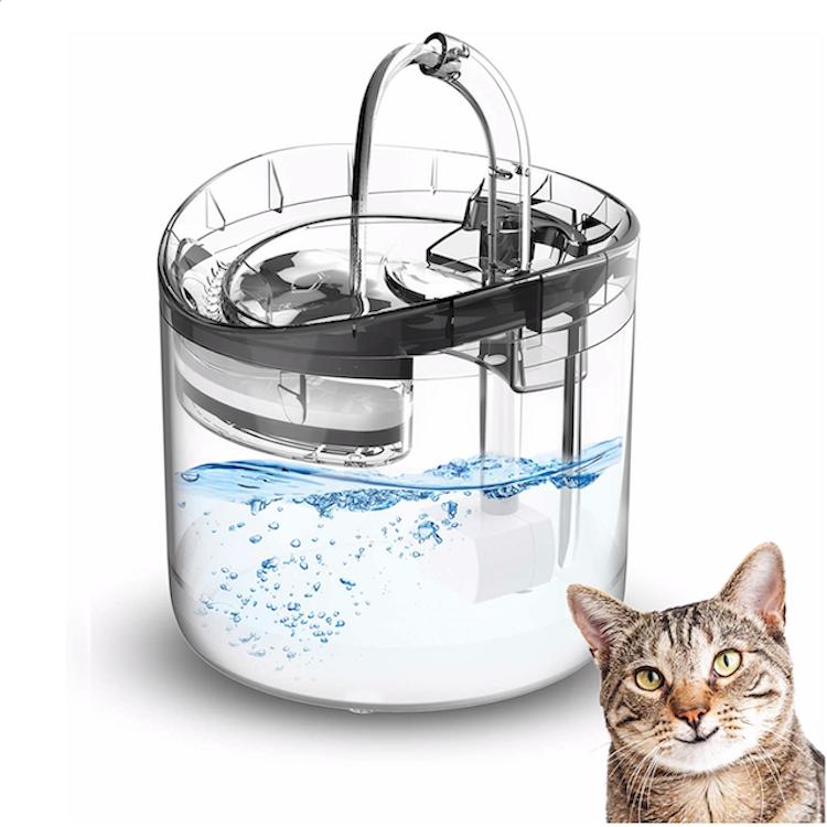 ZYH Automatic Pet Water Dispenser Smart Pet Cat Drinking Fountain