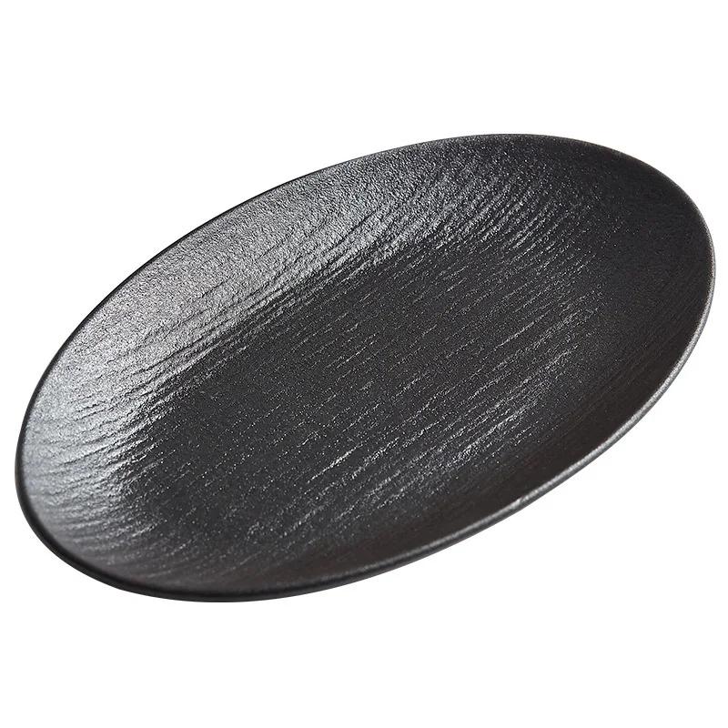 Hluboký talíř na ryby Domácí napařovací tác Mísa Lehký luxus Vysoce kvalitní nádobí Žáruvzdorný talíř