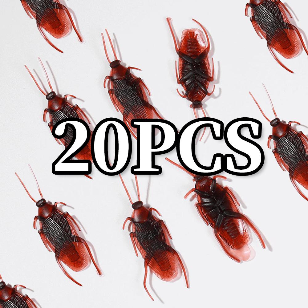 11-11pc Halloween Simulation Bug Spider Centipede Scorpion Bat Funny Fake Cockroach Toy Party Supplies DIY Party Decor Props