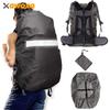 Durable And Safe Backpack Rain Cover Reflective Strip Waterproof Ultralight Backpack Cover Anti-Slip Cross Buckle Strap Hiking Camping Biking