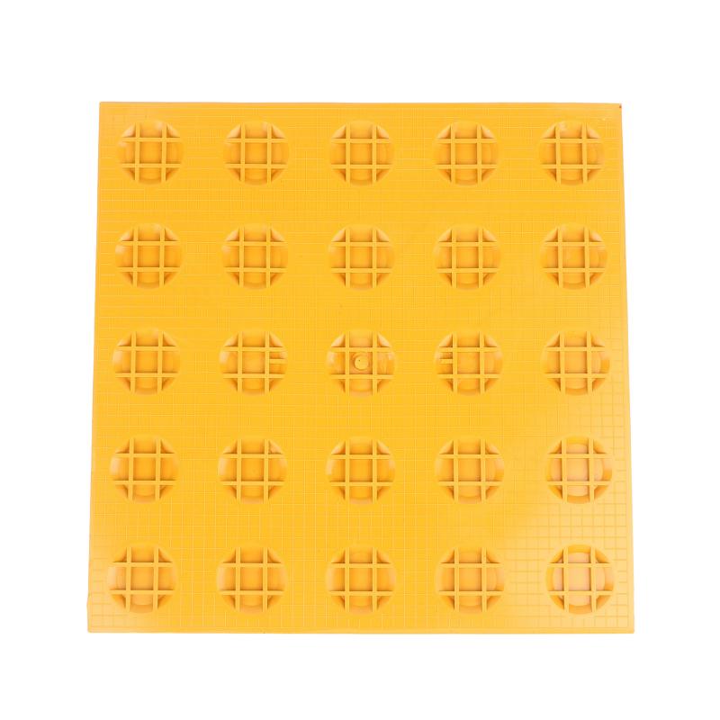 Piastrelle Tattili in PVC Superficie Antiscivolo Prestazioni Durature Per Marciapiedi Spazi Pubblici Percorsi per Non Vedenti