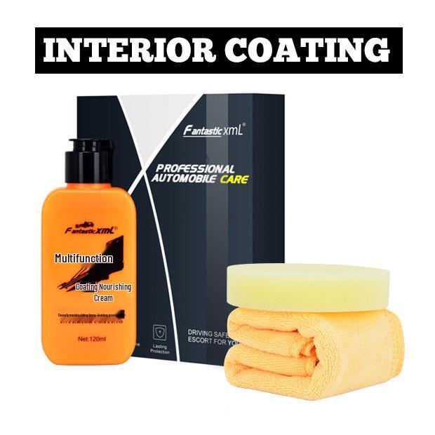 

Genuine Leather & Interior Nourishing Cream with Dashboard Wax