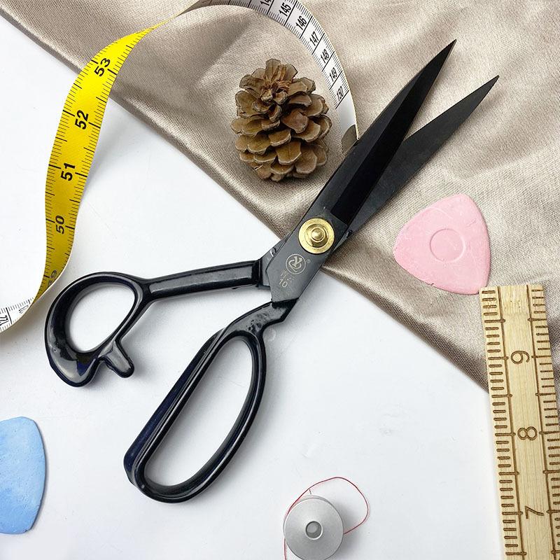 Qingyun tailor large scissors sewing tailor home industrial office hand-cut small 8-inch-12-inch cloth-cutting scissors