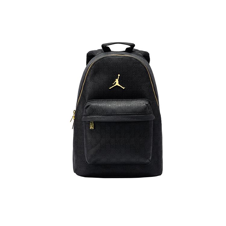 

Jordan Monogram Series Gold Label 23L Synthetic Leather Backpack Unisex Backpack Black JD2543012AD-001 Black,8/20