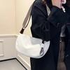 Solid Color Nyl Shoulder Bags for Women Fashi Hobos Crossbody Bag Ladies Casual Large Capacity Female Handbags Tote Purse