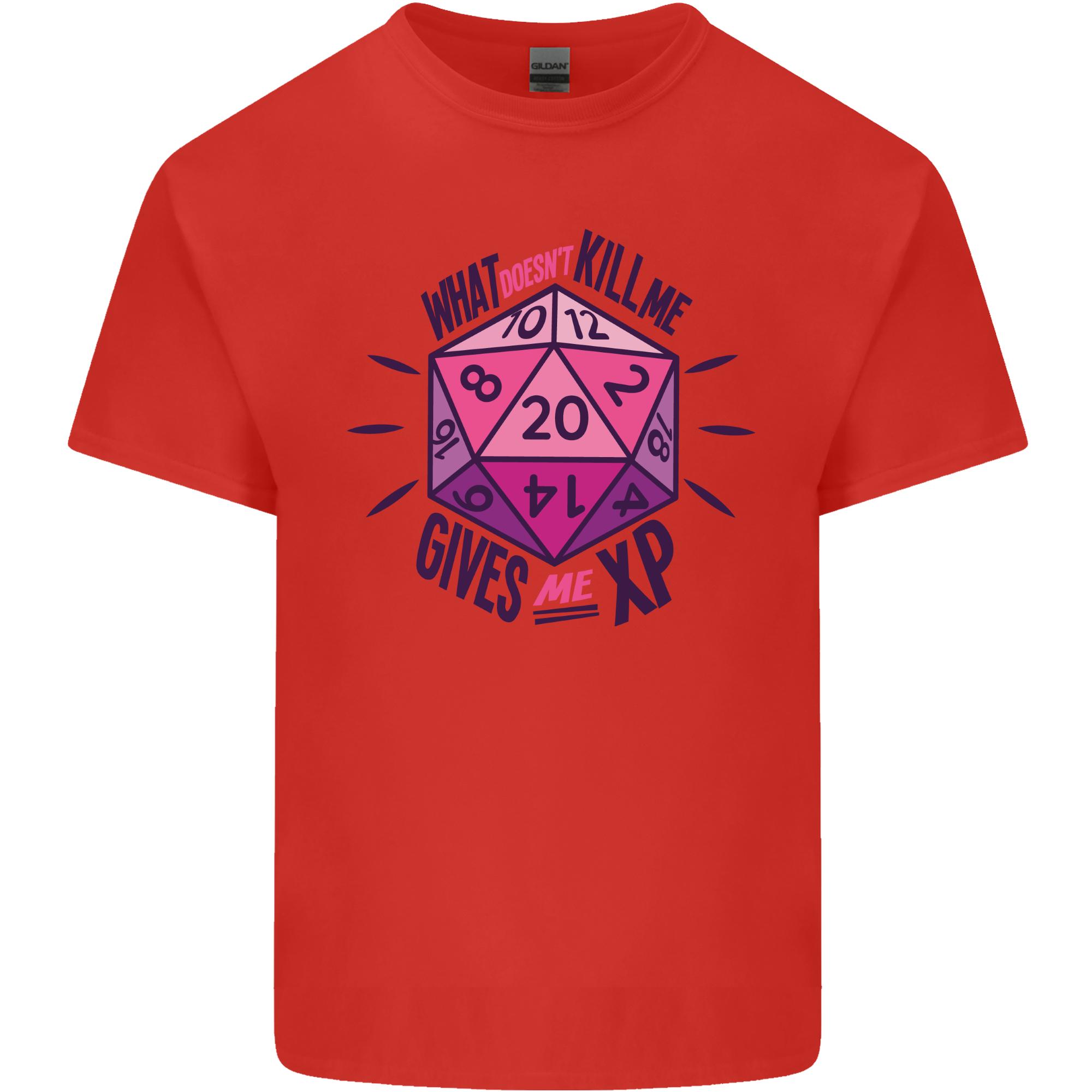 What Doesnt Kill Me Funny Role Play Games Dice Unisexs Light Cotton TShirt S
