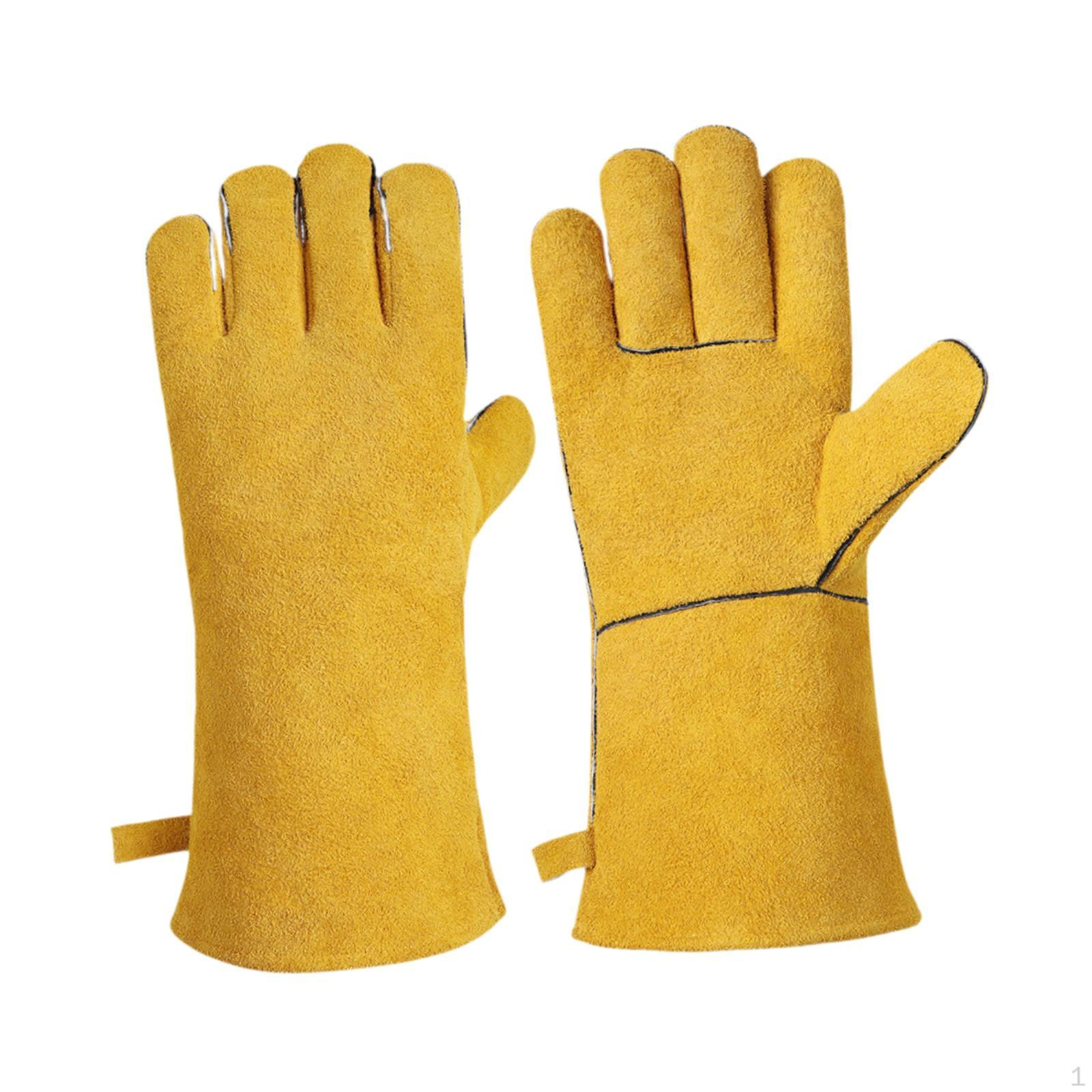 

Термостойкие перчатки для сварки и садоводства 34.5cmx14.5cm