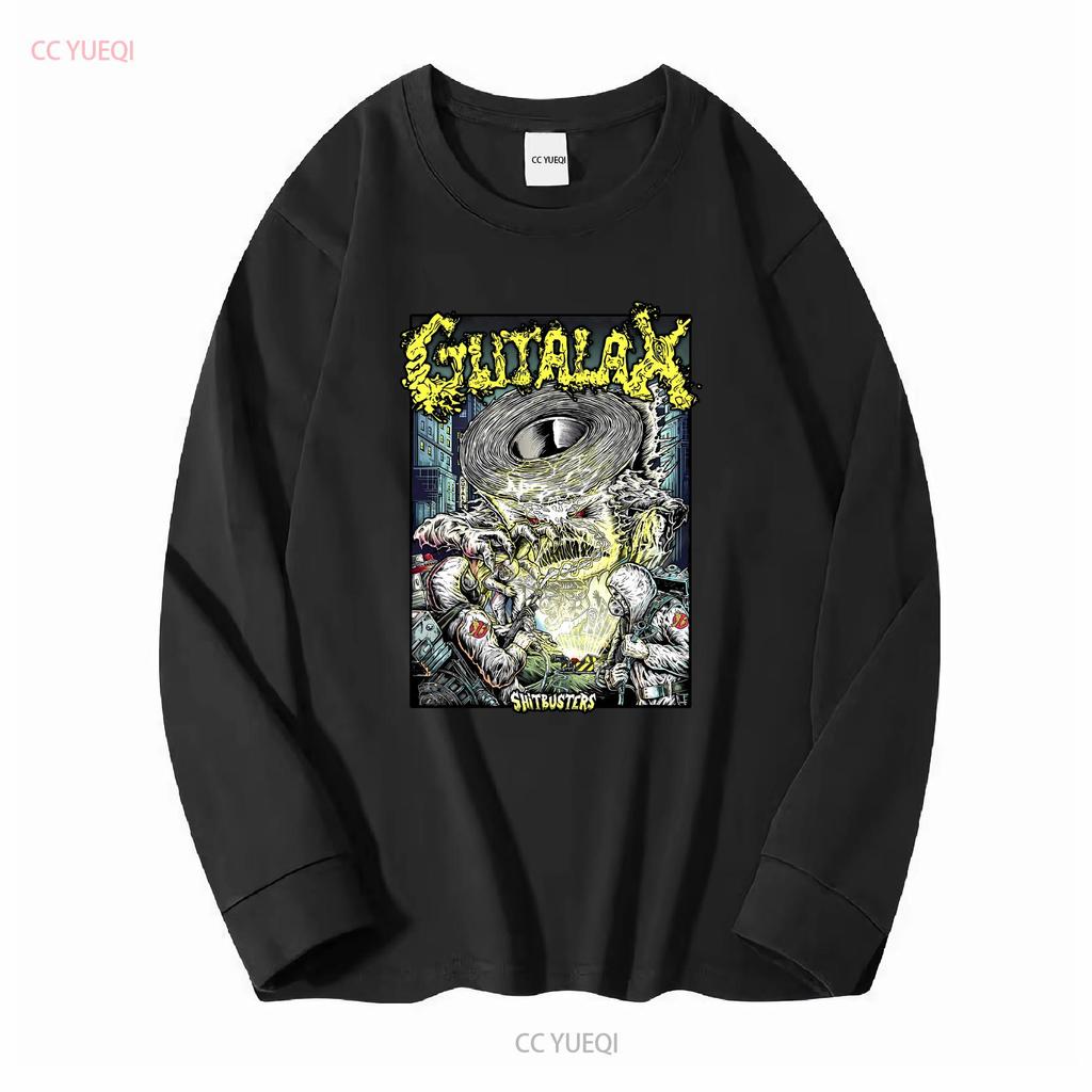 Gutalax Shitbusters Concert Tour 2024 Black All Size T Shirt TT162 vintage Washed Versatile streetwear homme