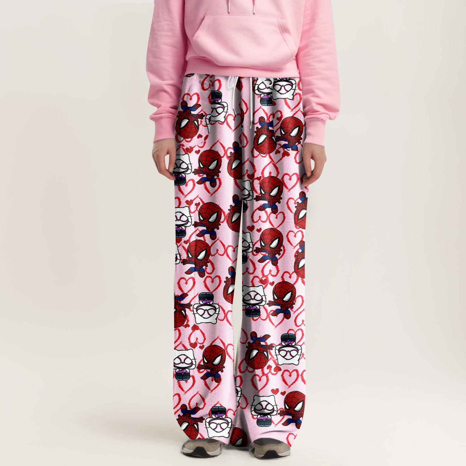 

Піжами аніме для жінок, чоловіків, мультфільми, унісекс, пара, повний принт, штани, піжами для сну, новорічні подарунки до Дня святого Валентина M