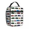 Bestselling Iconic British Steam Trains Industrial Style Snack Bag Overnight Trip Lunch Carrier