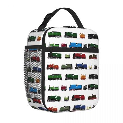 Bestselling Iconic British Steam Trains Industrial Style Snack Bag Overnight Trip Lunch Carrier