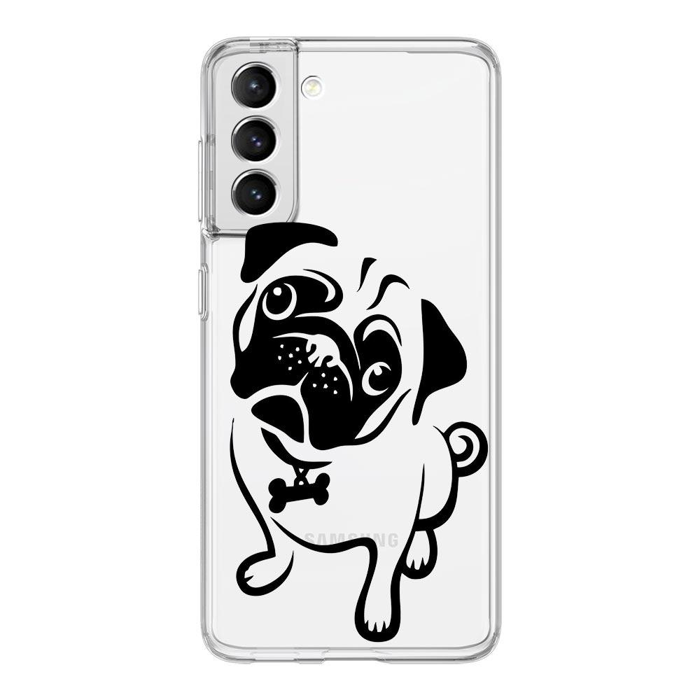 French Bulldog Phone Case For Samsung Galaxy S23 S22 Ultra S20 S21 FE 5G S10 S10E S9 S8 Plus 4G Soft Silicone Clear Cover Couqe