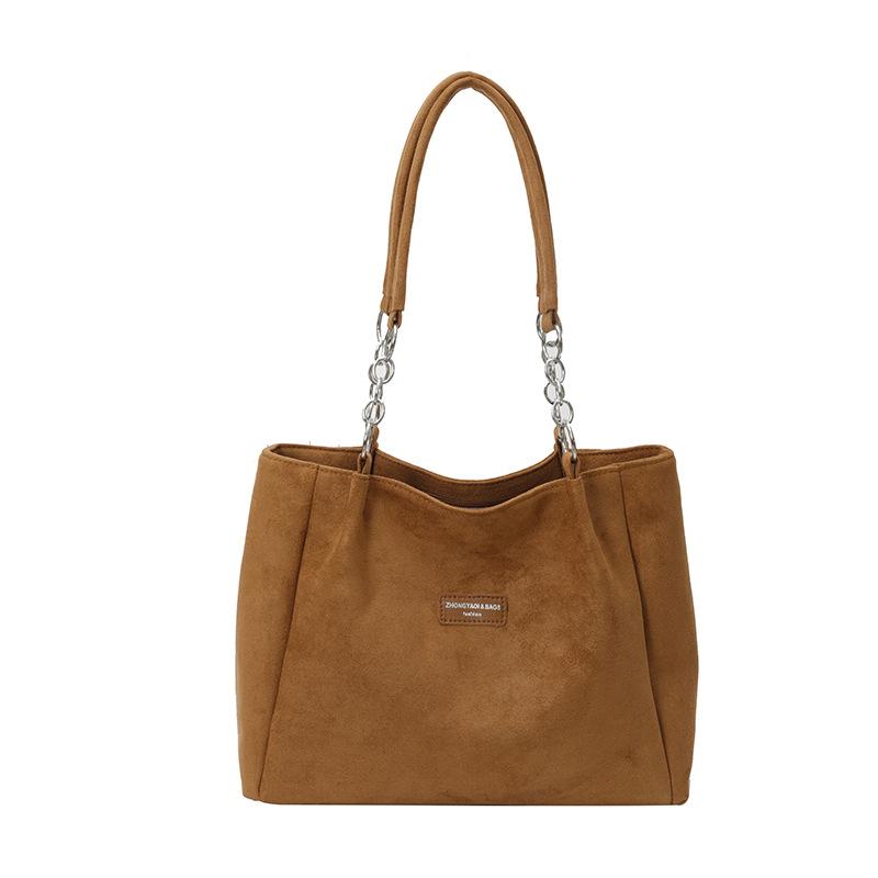 Вместительная повседневная сумка-тоут, сумка на одно плечо, модная сумка большой вместимости, сумка-багет для通勤