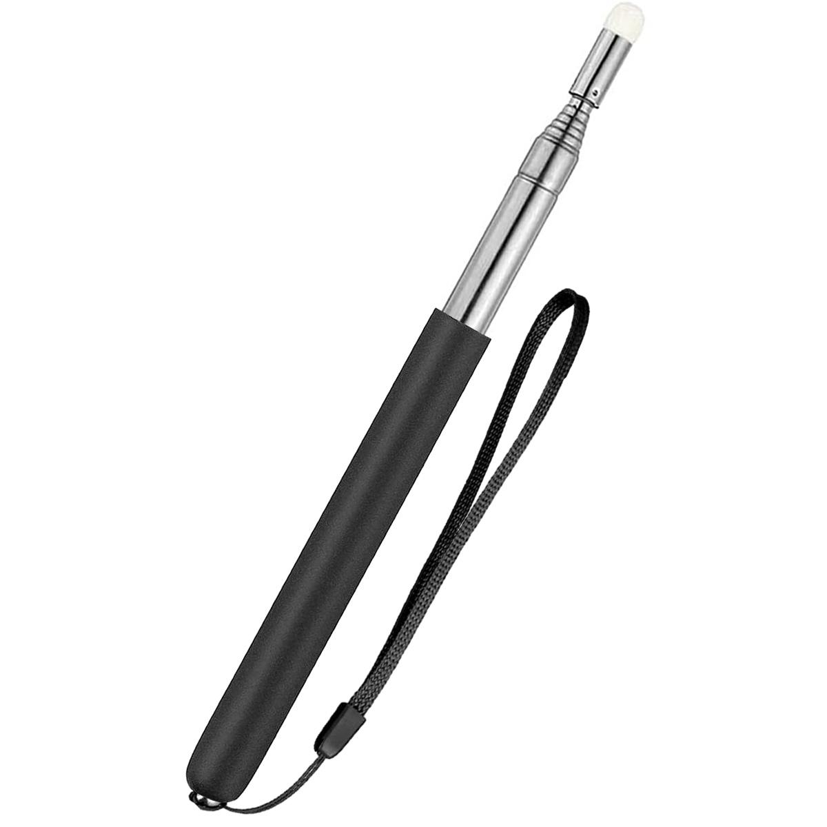 

Функциональный нецарапающийся стилус Fonken, высокочувствительный многофункциональный телескопический стержень, указатель, обучающая палочка, обучающая палочка Felt Nib Pen чёрный