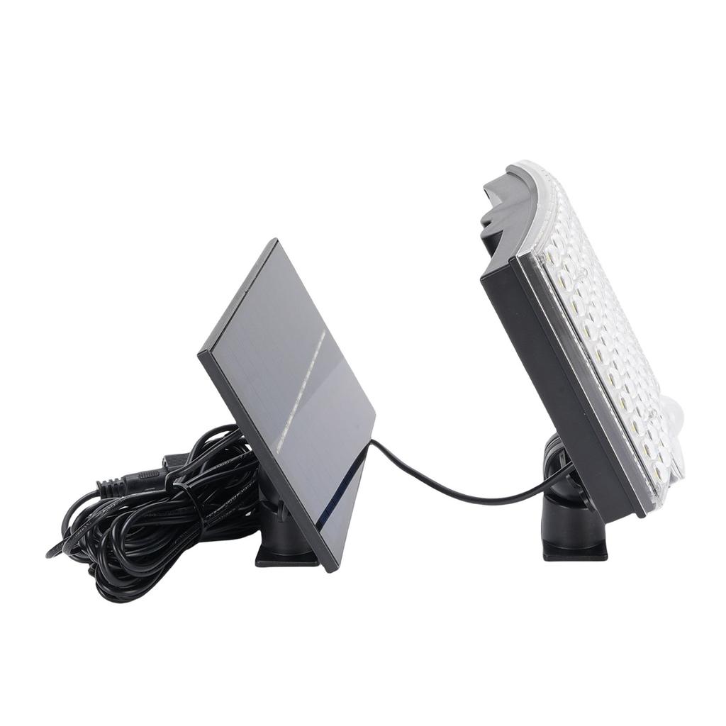 Solar Light for Outside 118 LED Split Motion Sensor Outdoor Light with Remote Control IP65 Water Proof for Yard Patio