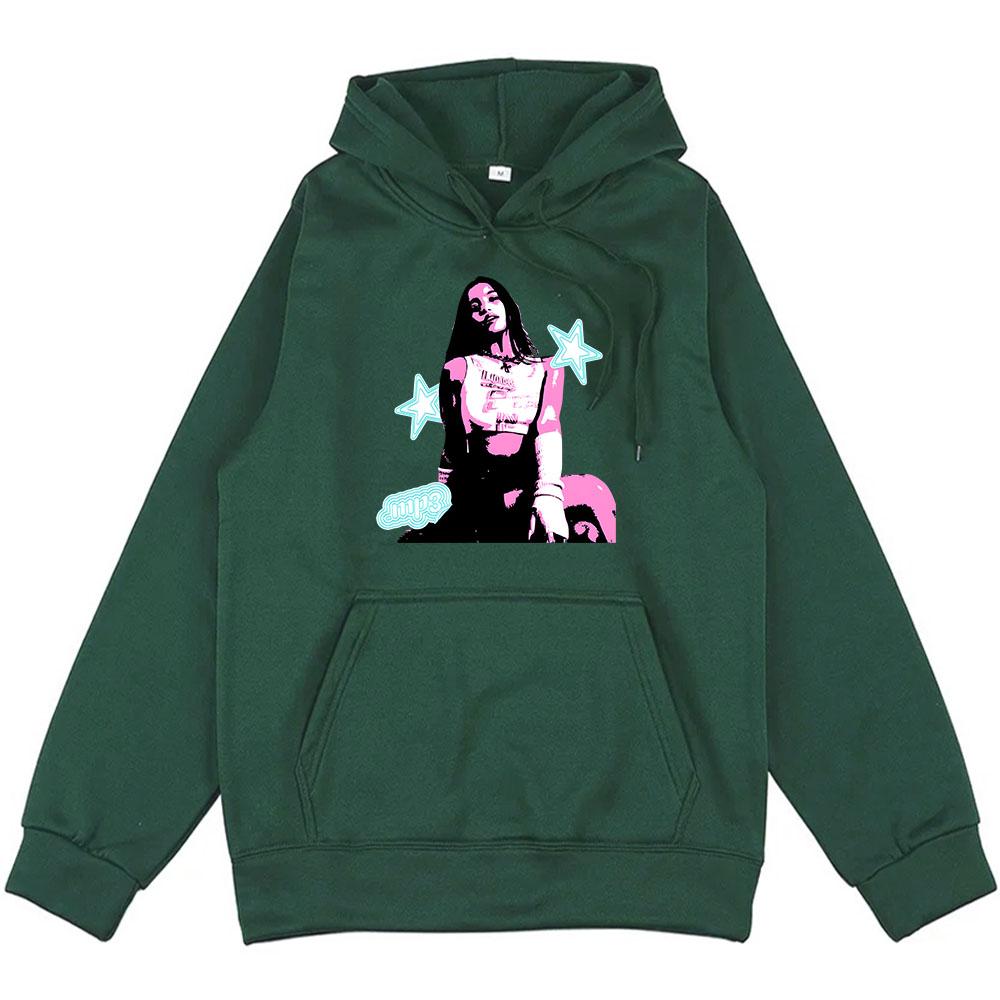 Singer Graphic Women Hoodies  Emilia Mernes MP3 Tour Sweatshirts Winter Long Sleeve Unisex Streetwear Printing Clothes