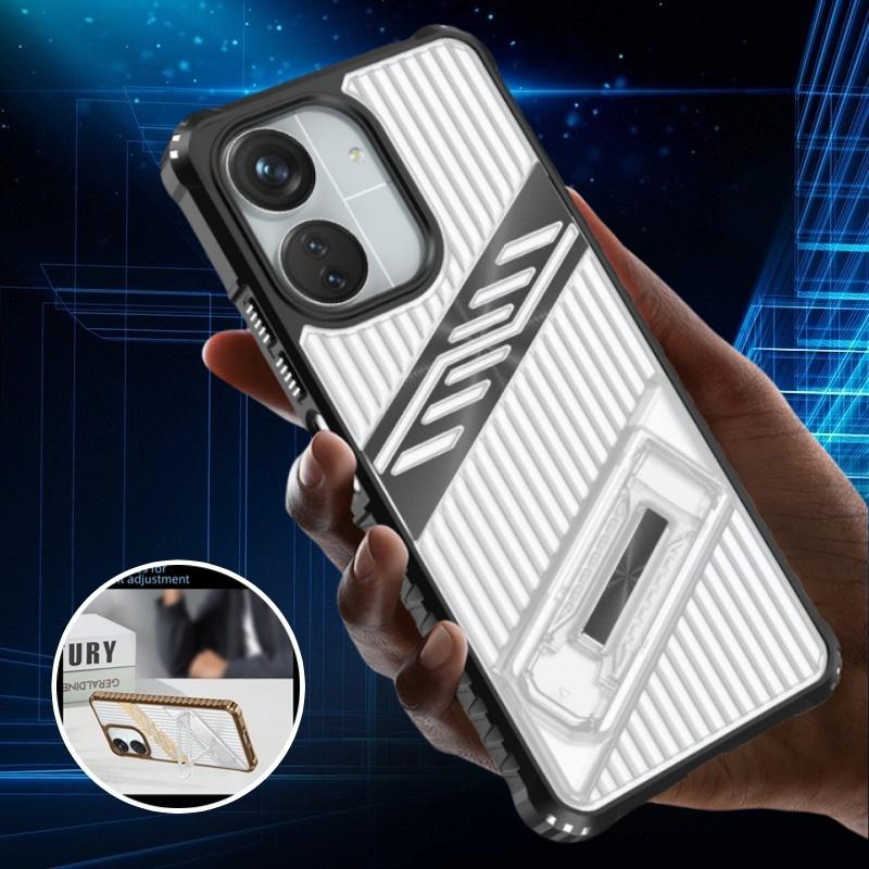 For Xiaomi Redmi 13C 4G 5G Case Shockproof Armor Clear Phone Case for Redmi 13C 13 C Redmi13C Kickstand Back Cover Fundas