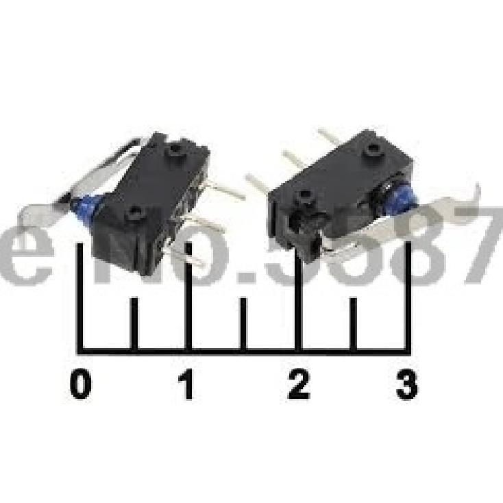 10PCS/LOT D2HW-FL291D-A452-AQ Waterproof Micro Switch Vertical Small Limited Switch Stroke switch for Opel Astra H