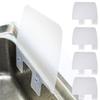 Fogman Splash Protection Sheet Panel for Sink and Kitchen Sink, Guard Plate, Set of 4
