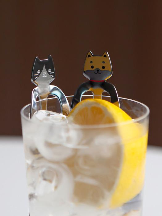 

NICOTT Neko & Shiba Coffee Spoon MADE IN JAPAN Shiba Inu