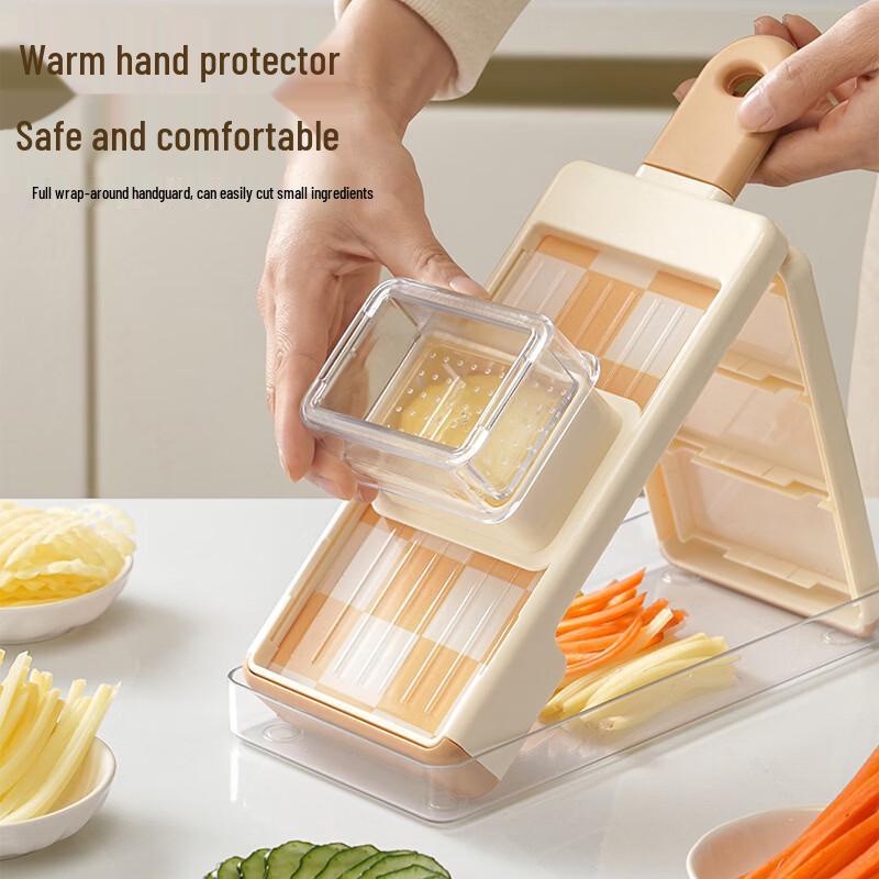 Multi-functional Hand-Safe Vegetable Slicer