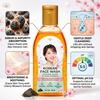 Korean Face Wash with Jeju Volcanic Ash & Cherry Blossom Extract | Gentle Deep Cleanser for Clear Complexion | PH Balanced | For All Skin | 100 ML