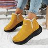 Women's Winter Warm Snow Boots Anti-Slip Waterproof Ankle Booties With Faux Fur Lined Comfortable Short Boots Outdoor Workout Walking Shoes for Women