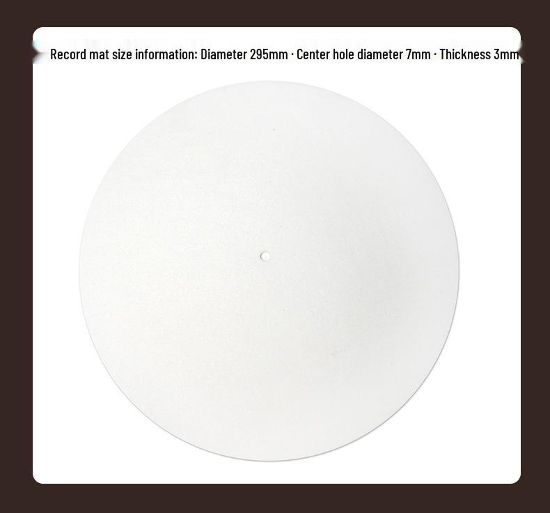 Turntable Felt Mat for 12-inch/7-inch Vinyl Records