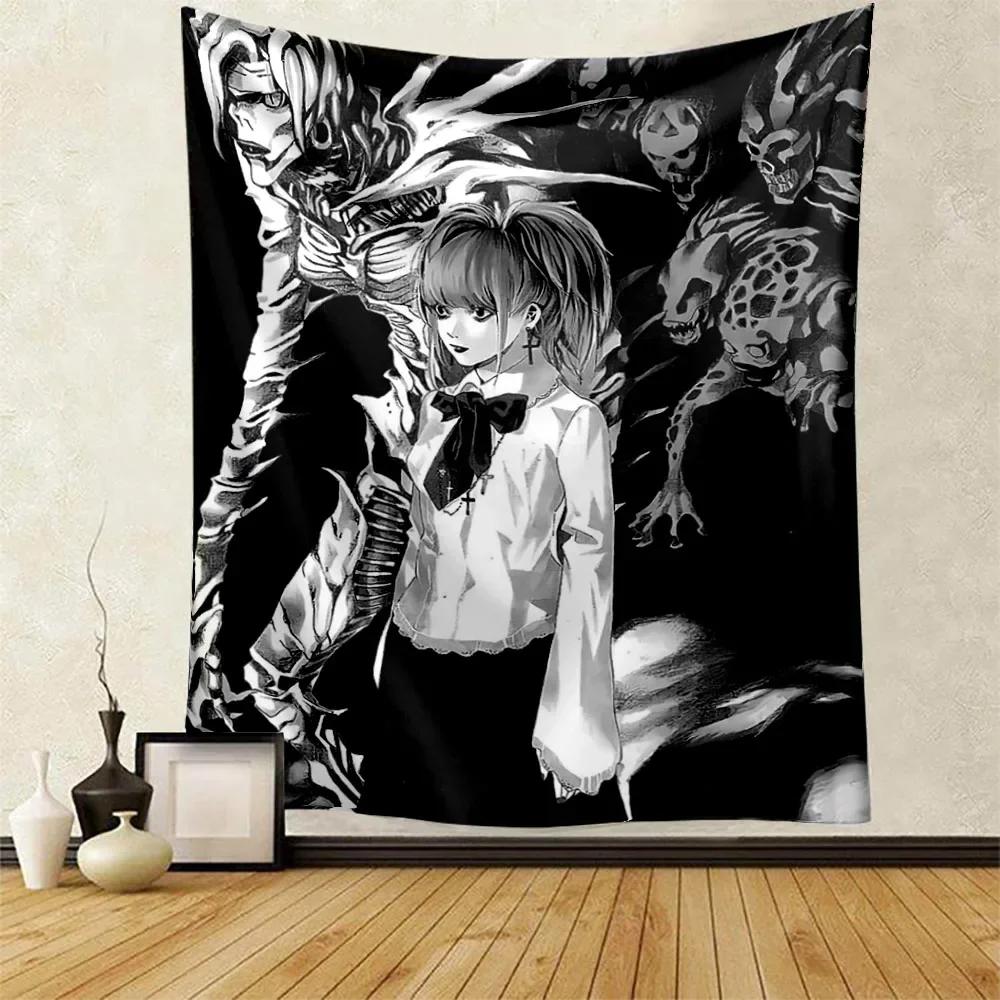VIKAMA Cute Girl Tapestry Wall Art AnimeStyle Room Wall Decoration Tapestry Living Room Bedroom Gaming Room Wall Decor 74x94cm(29x37in)