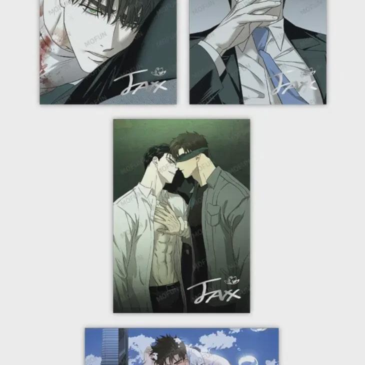 

Зеленый Выставка Monly Moffin A5 Иллюстрация Цветная Бумага Набор Из 4