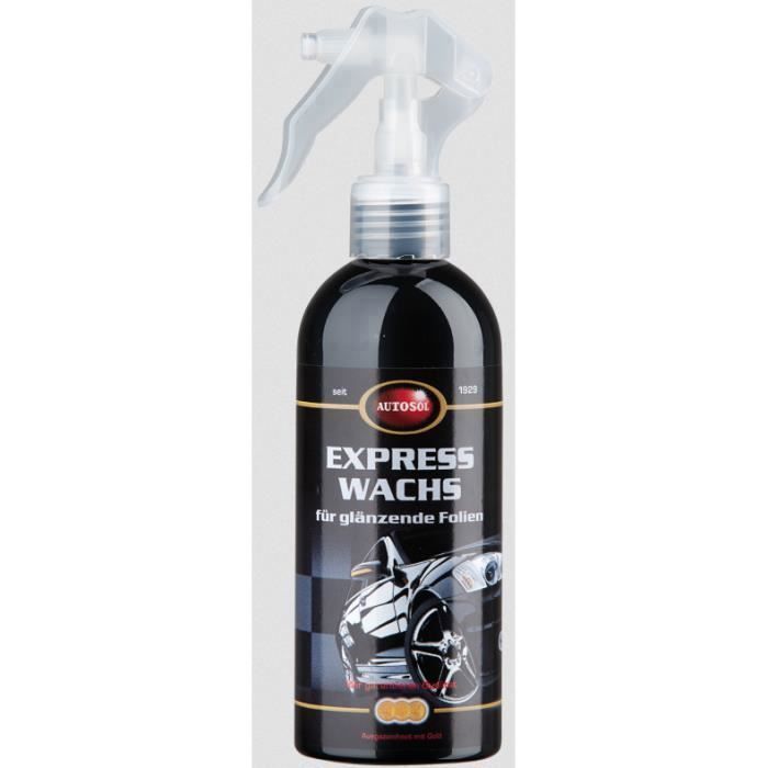 Pompe De Vaporisation - Autosol - Expresswachs - 250 Ml - Métal/Plastique - Noir