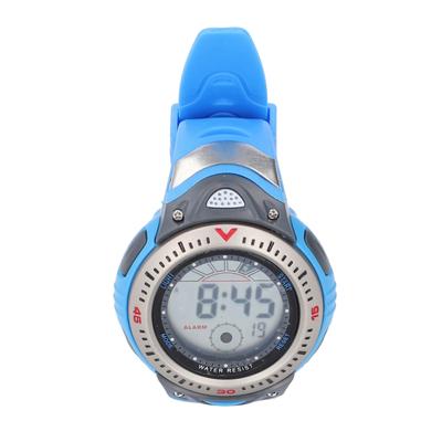 Herren Digitaluhr Sport 50M Wasserdicht LED Hintergrundbeleuchtung Duale Zeitanzeige Stoppuhr Wochenkalender