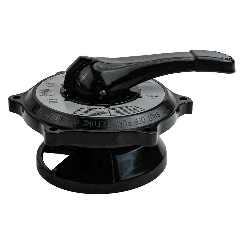 Key Cover with Handle Assembly for Hayward SPX0710 Series Multiport Valve Replacement Part for Pool Maintenance