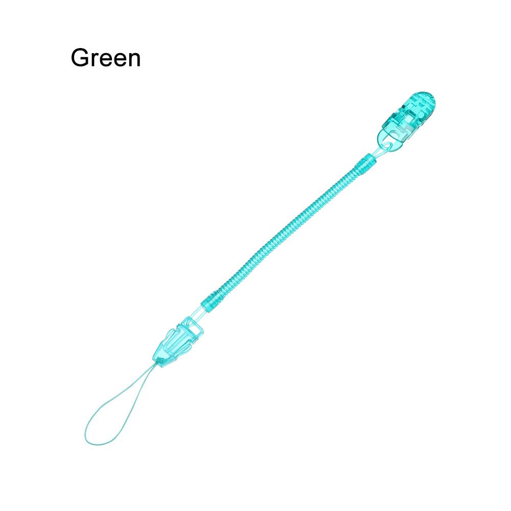 Baby Infant Toddler Dummy Pacifier Spring Soother Nipple Clip Chain Holder Strap Baby Chew Toy for Baby