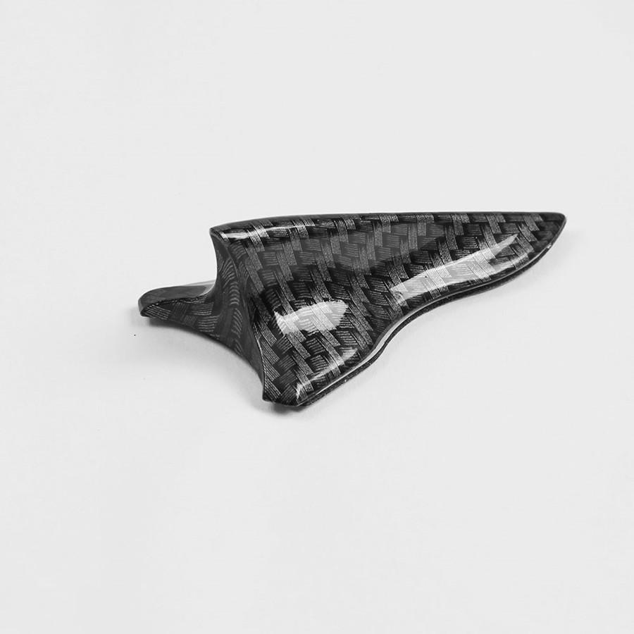 10Pcs Universal Shark Fin Diffuser Spoiler Wing For Car Roof Bumper Decorative