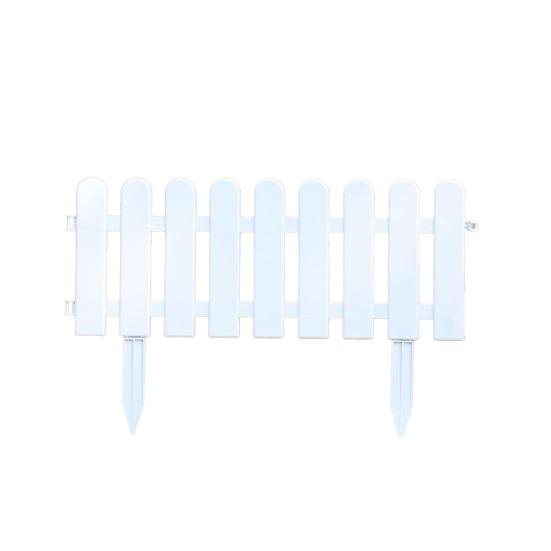 Plastic Garden Retaining Fence Garden Edging Border Panels with Stakes No Dig Landscape Edging Border for Yard Path Lawn