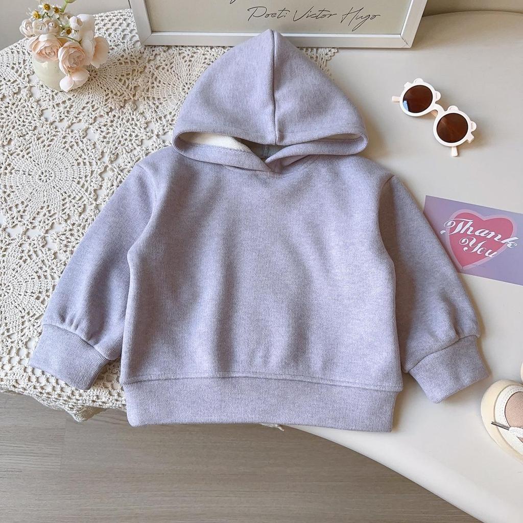 New Winter Girls' Casual Three-Piece Set: Hooded Vest, Sweatshirt, and Long Pants (AWB107)