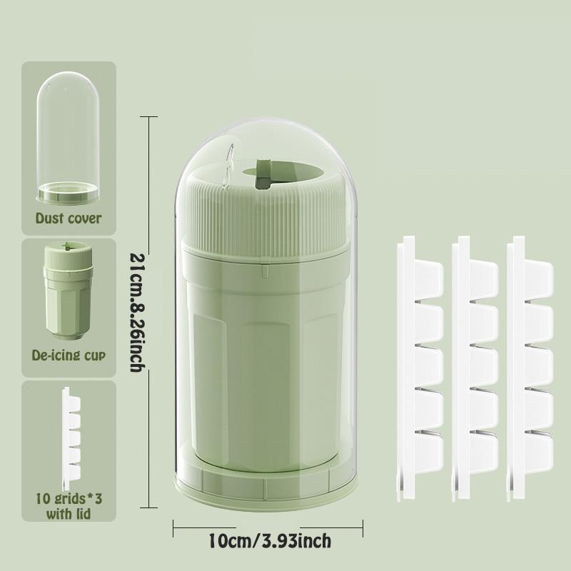 Ice Cube Mold Ice Maker Household Ice Box with Cover Suitable for Whiskey Cocktail Summer DIY Ice Cube Box Kitchen Barware Tools