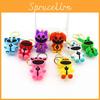 Unique Smilingcritters Bobi Game Time 3 Funny Animal Keychain Lobster Clasp Red