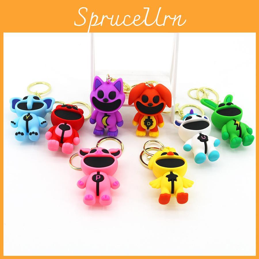 Unique Smilingcritters Bobi Game Time 3 Funny Animal Keychain Lobster Clasp Red