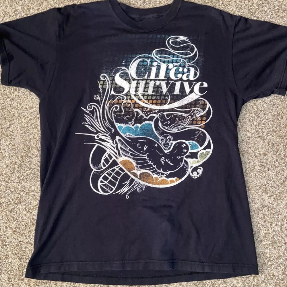 Reprinted Circa Survive Band Gift For Fan T Shirt Full Size S-5XL AL805 Unisex T-Shirt XL