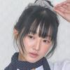 cozy stripe scrunchie brown