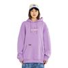 Li Ning Sports Lifestyle Series Daqian World Co-Branding Series Letter Animal Pattern Hoodie Unisex Hoodie Light-Purple AWDTE21-3