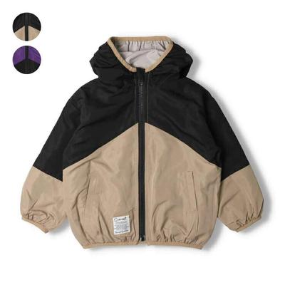 [Children's Clothing] Crescent (Crescent) Color-coordinated Windbreaker Jacket 80cm-130cm N50101