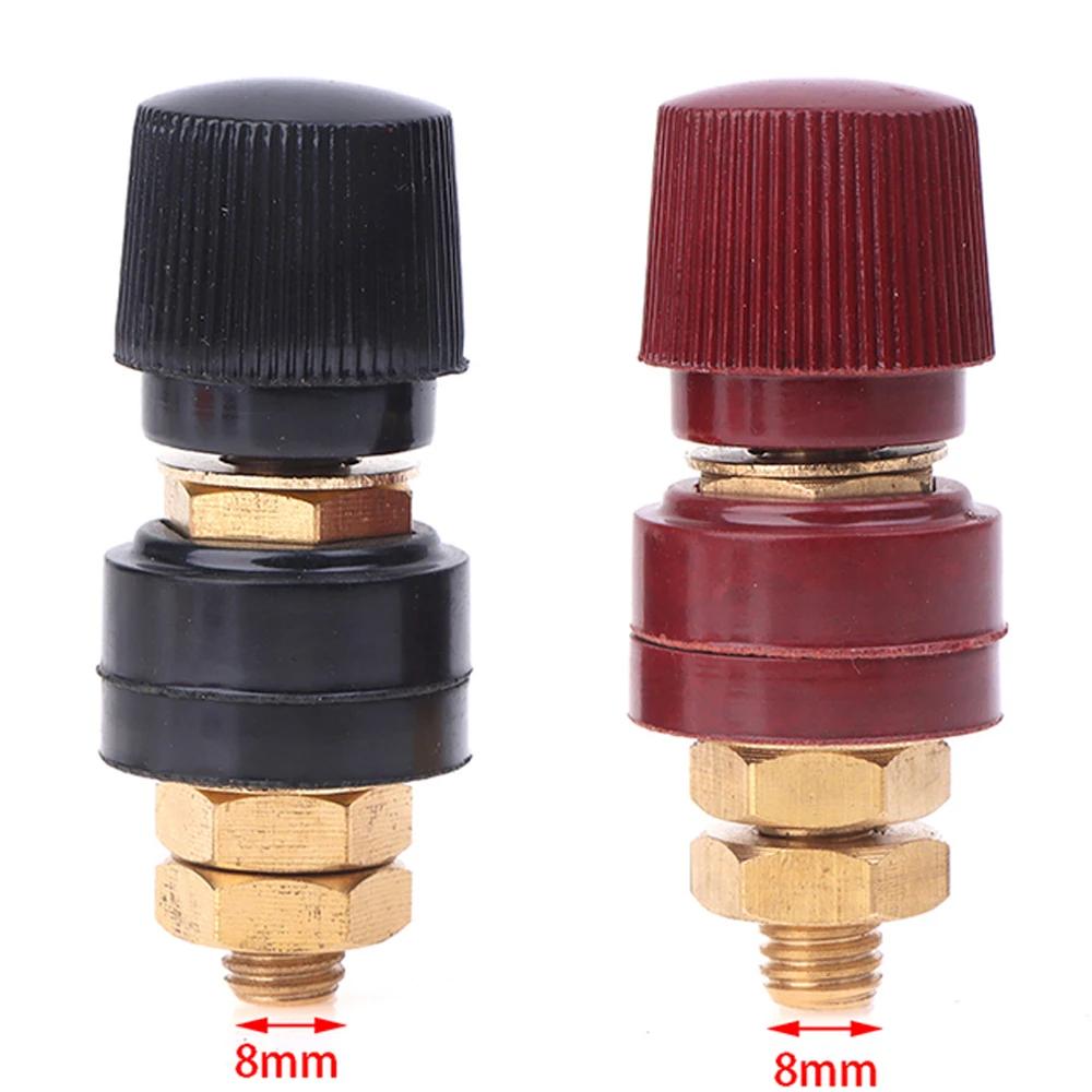 

6mm 8mm Brass Stud Remote Battery Terminal Connector Kit Premium Junction Post M6 M8 for Car Automotive Replacement