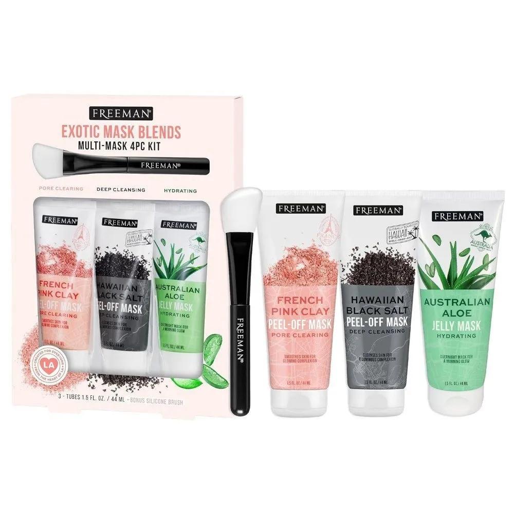 Freeman Exotic Blends Facial Mask 4-Piece Set