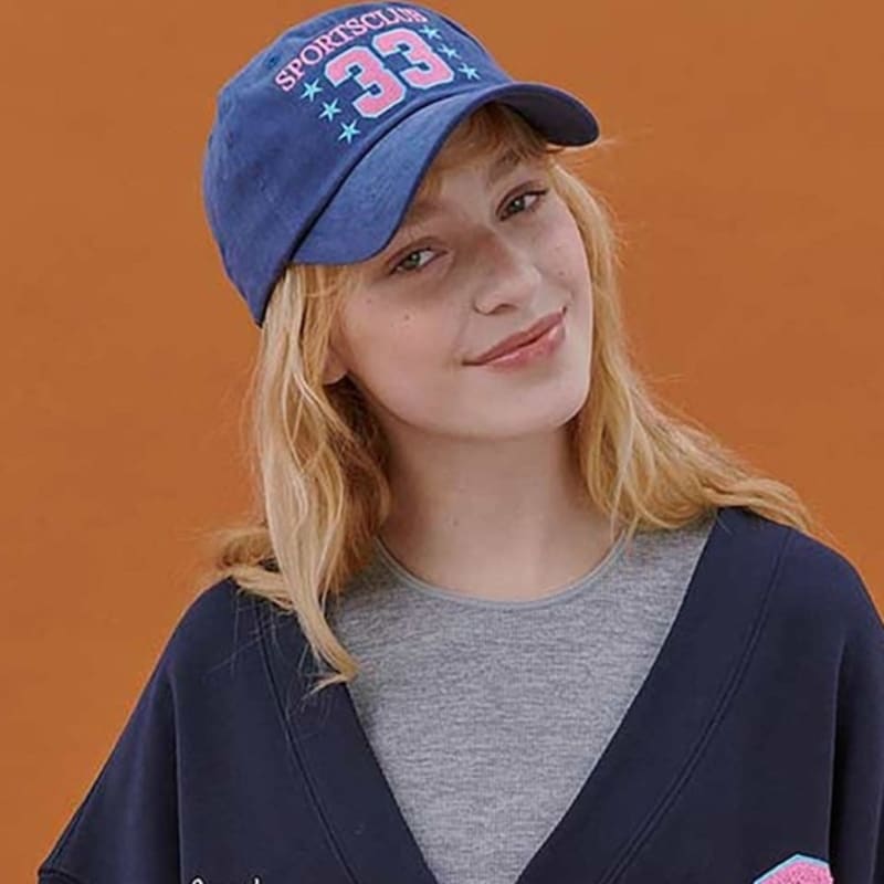 The Sweat. Sportsclub Star Ball Cap (NAVY)