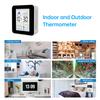 Wireless Tuya Weather Station Indoor Outdoor Thermometer 3pcs Sensors Humidity and Temperature Meter Real-time Forecast Monitor