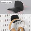 Miflame Pegboard Wall Storage Shelf with Headphone Holder